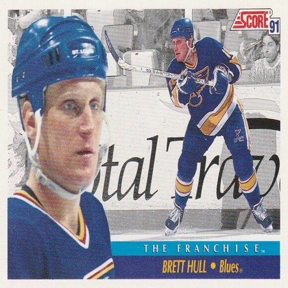 Brett Hull Hockey Card Collection - Picture 7 of 13